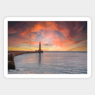 Roker Pier Sticker